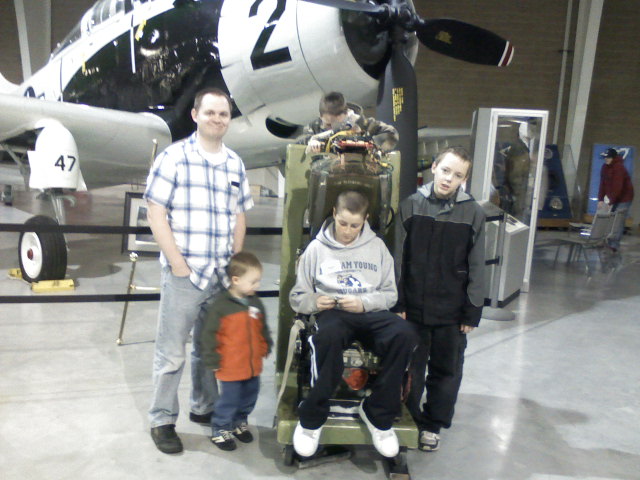 Chad, Patrick, and some of the Deacons