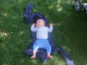 I think David has the right idea. That is what I want to be doing at the park.