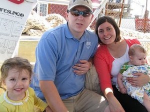 my brother Levi with his adorable family