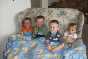 Patrick's two best friends and their tag along