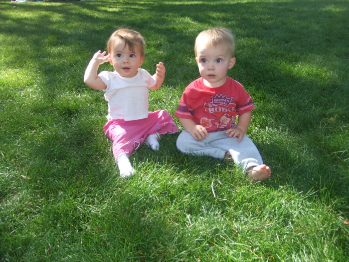 cousins, David and Lillian