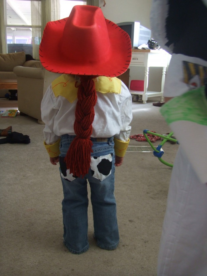 I love the back of her costume